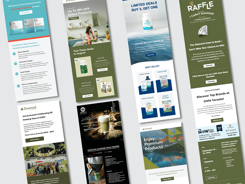 Ecotrend Ecologics website