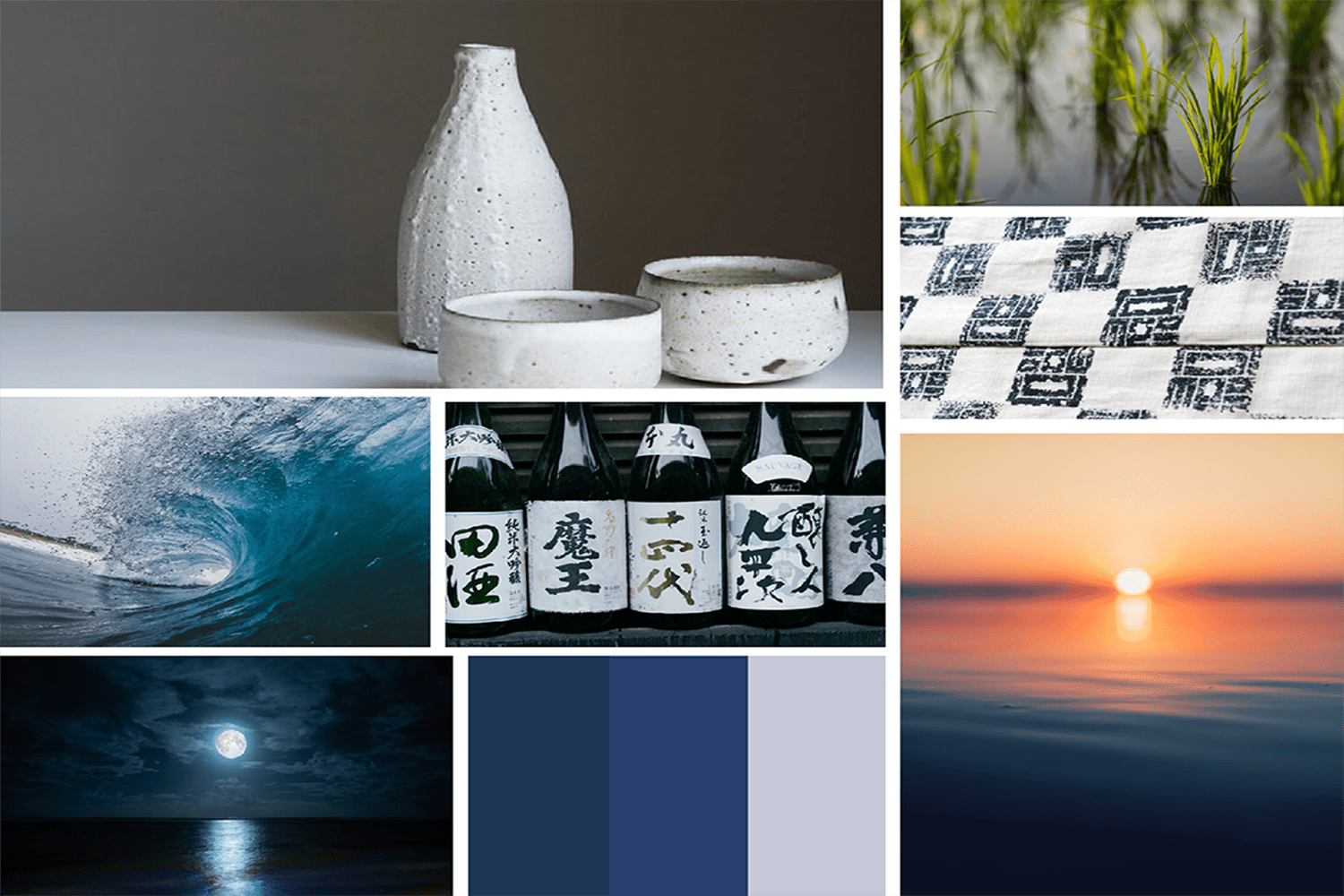 Shizen mood board
